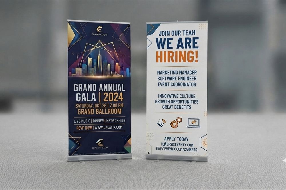 Roll-Up Bunting Printing Malaysia